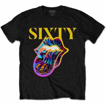 Merch The Rolling Stones: T-shirt Sixty Cyberdelic Tongue