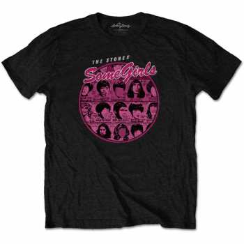 Merch The Rolling Stones: T-shirt Some Girls Circle Version 1 