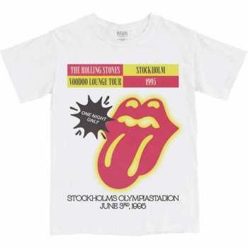 Merch The Rolling Stones: T-shirt Stockholm '95