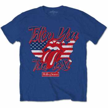 Merch The Rolling Stones: T-shirt Tattoo You Americana