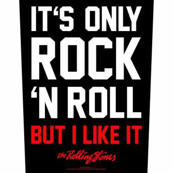 Merch The Rolling Stones: Back patch It's Only Rock N' Roll