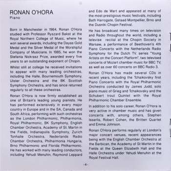 CD Frédéric Chopin: Chopin. Works Solo For Piano Including: Polonaise In F Sharp Minor, Opus 44, Waltz In E Minor, Nocturne In C Minor, Opus 48 No. 1, Mazurka In D Major, Opus 33 No. 2.