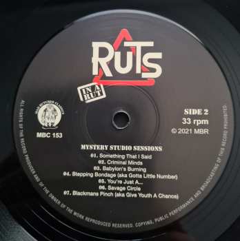 LP The Ruts: In A Rut