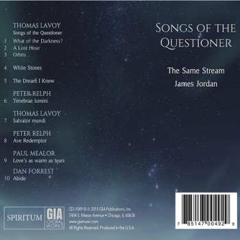 CD James Jordan: Songs Of The Questioner