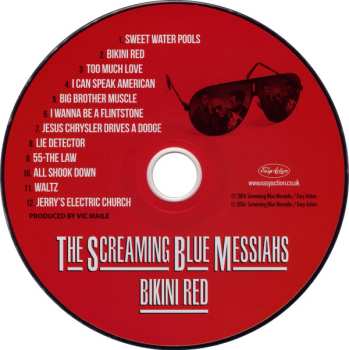 5CD/SP/Box Set The Screaming Blue Messiahs: Vision In Blues