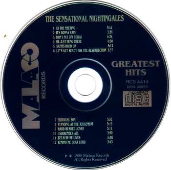 CD The Sensational Nightingales: Greatest Hits