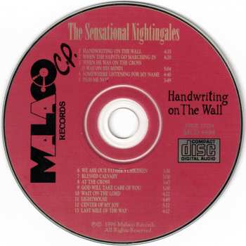 CD The Sensational Nightingales: Handwriting On The Wall