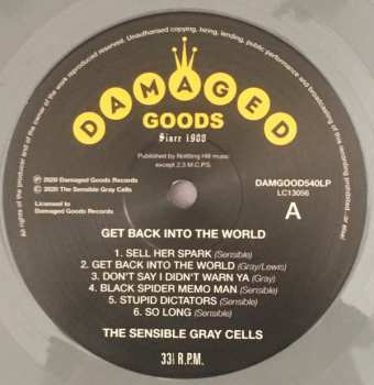 LP The Sensible Gray Cells: Get Back Into The World LTD