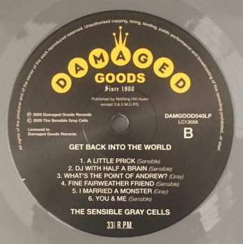 LP The Sensible Gray Cells: Get Back Into The World LTD