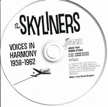 CD The Skyliners: Voices In Harmony 1958-1962