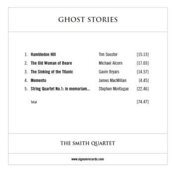CD The Smith Quartet: Ghost Stories
