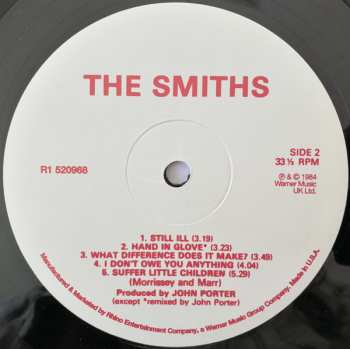 LP The Smiths: The Smiths