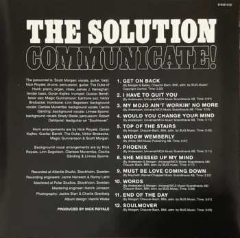 CD The Solution: Communicate!