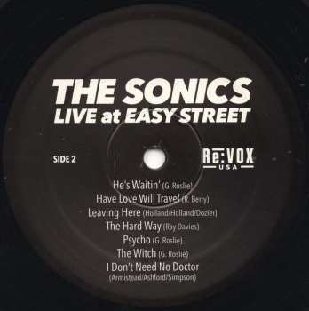 LP The Sonics: Live At Easy Street