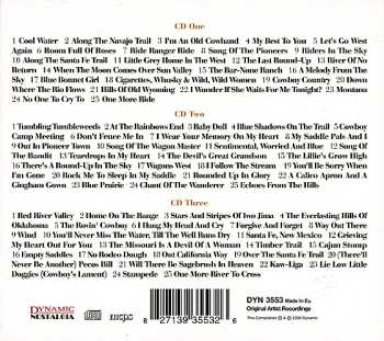 3CD The Sons Of The Pioneers: Cool Water