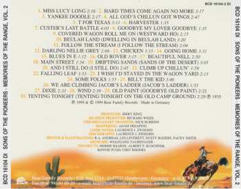 4CD/Box Set The Sons Of The Pioneers: Memories Of The Range