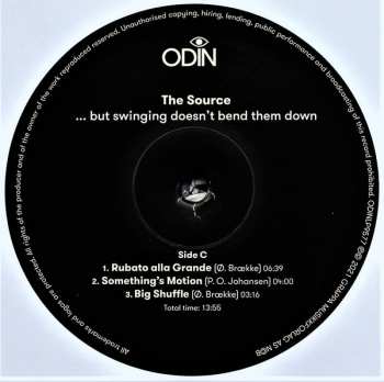 2LP The Source: ... But Swinging Doesn't Bend Them Down LTD