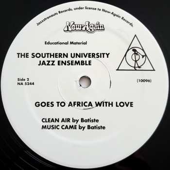 2LP The Southern University Jazz Ensemble: Goes To Africa With Love