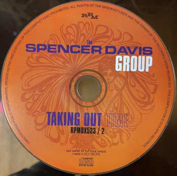 3CD/Box Set The Spencer Davis Group: Taking Out Time: (Complete Recordings 1967-1969)