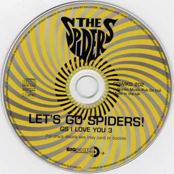 CD The Spiders: Let's Go Spiders! GS I Love You Volume 3