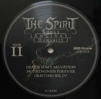 LP The Spirit: Songs Against Humanity