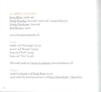 SACD The Spirit Of Gambo: John Jenkins - Late Chamber Music