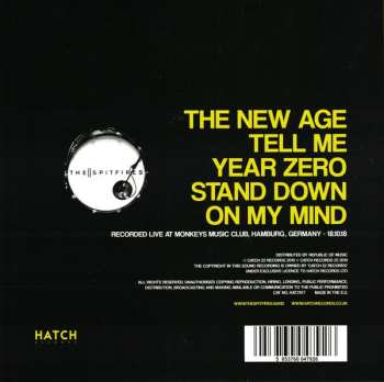 2SP The Spitfires: Live EP CLR