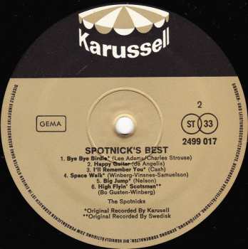 LP The Spotnicks: Spotnick's Best