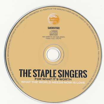 3CD/Box Set The Staple Singers: For What It's Worth (The Complete Epic Recordings 1964-1968)