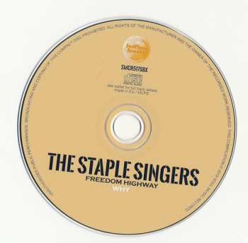 3CD/Box Set The Staple Singers: For What It's Worth (The Complete Epic Recordings 1964-1968)