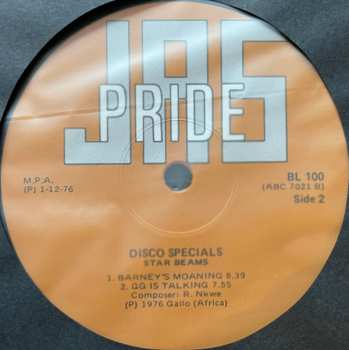 LP The Star Beams: Play Disco Specials