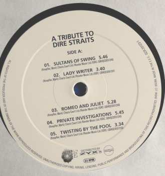 LP The Sultans Of Swing: A Tribute To The Music Of Dire Straits