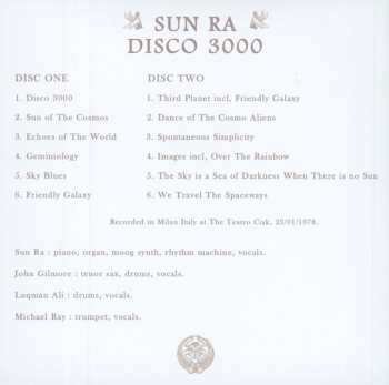 2CD The Sun Ra Arkestra:  Disco 3000 -Complete Milan Concert 1978- LTD