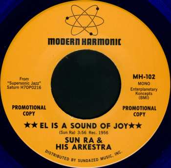 SP The Sun Ra Arkestra: El Is A Sound Of Joy CLR