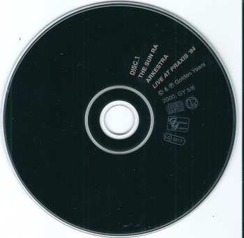 2CD The Sun Ra Arkestra: Live At Praxis '84