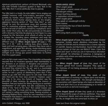 CD The Sun Ra Arkestra: When Angels Speak Of Love