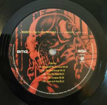 LP Megadeth: The System Has Failed