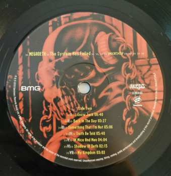 LP Megadeth: The System Has Failed