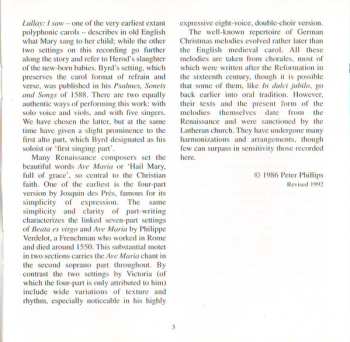 CD The Tallis Scholars: Christmas Carols And Motets