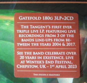 3LP/2CD The Tangent: Pyramids, Stars And Other Stories (The Tangent Live Recordings 2004-2017)