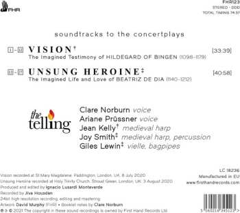 CD The Telling: Unsung Heroine • Vision  (Soundtracks To The Concertplays)