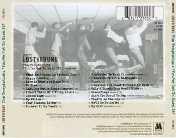 CD The Temptations: Lost & Found "You've Got To Earn It" (1962-1968)