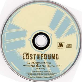 CD The Temptations: Lost & Found "You've Got To Earn It" (1962-1968)