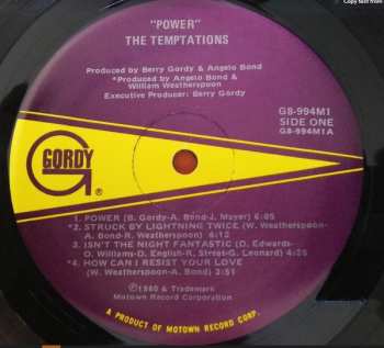 LP The Temptations: Power