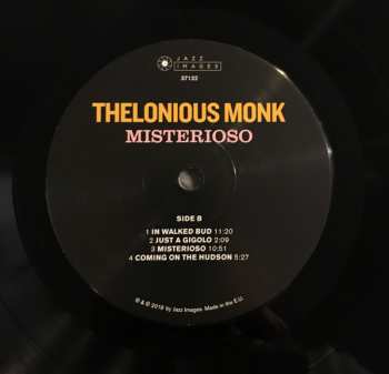 LP The Thelonious Monk Quartet: Misterioso LTD