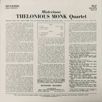 LP The Thelonious Monk Quartet: Misterioso