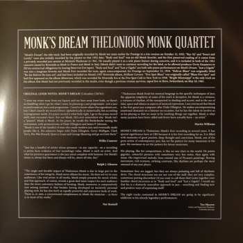 2LP The Thelonious Monk Quartet: Monk's Dream LTD