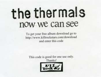 SP The Thermals: Now We Can See
