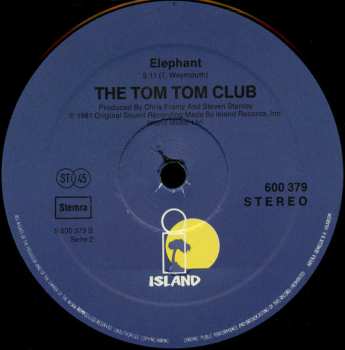 LP Tom Tom Club: Wordy Rappinghood