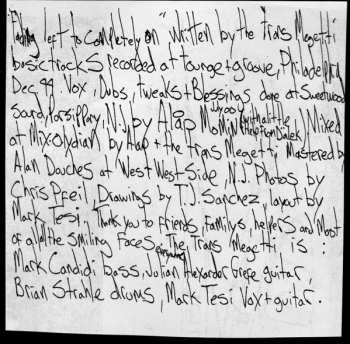 CD The Trans Megetti: Fading Left To Completely On